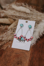 Load image into Gallery viewer, Pink and Palomino Earrings
