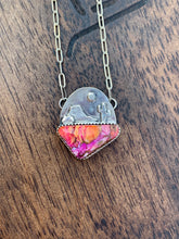 Load image into Gallery viewer, Pink Starburst Desert Necklace

