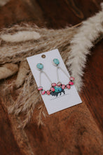 Load image into Gallery viewer, Pink and Palomino Earrings
