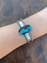 Load image into Gallery viewer, Blue Moon Ribbon Cuff

