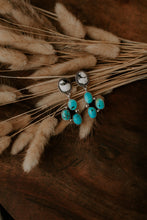 Load image into Gallery viewer, Nevada Fox &amp; White Buffalo Cluster Dangles
