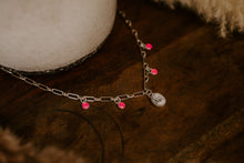 Load image into Gallery viewer, White Buffalo &amp; Pink Opal Necklace
