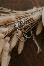 Load image into Gallery viewer, White Buffalo and Pearl Hoops
