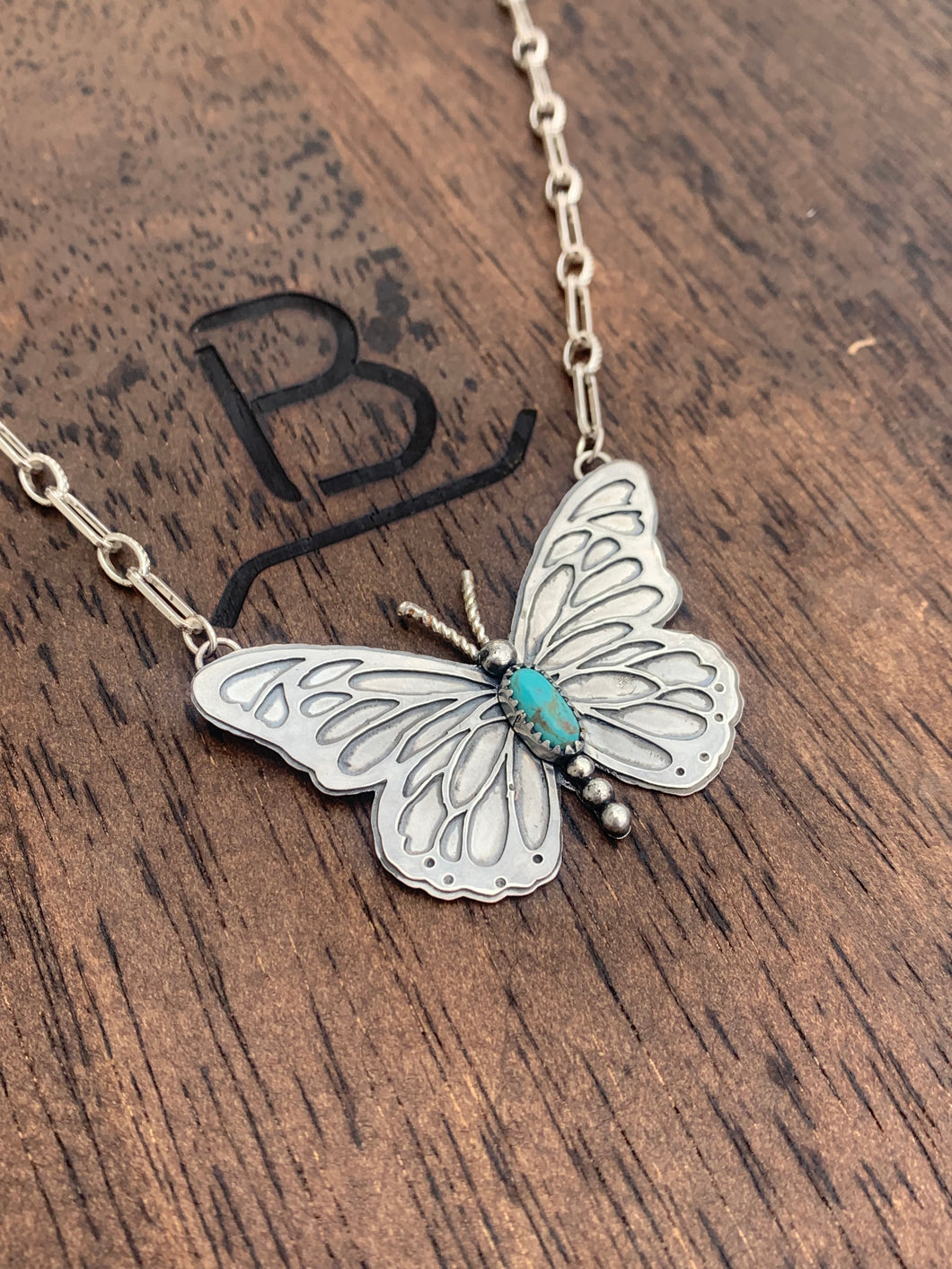 Kingman Butterfly necklace