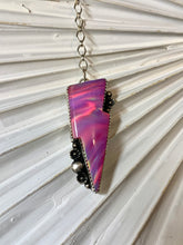 Load image into Gallery viewer, Pink bolt lariat
