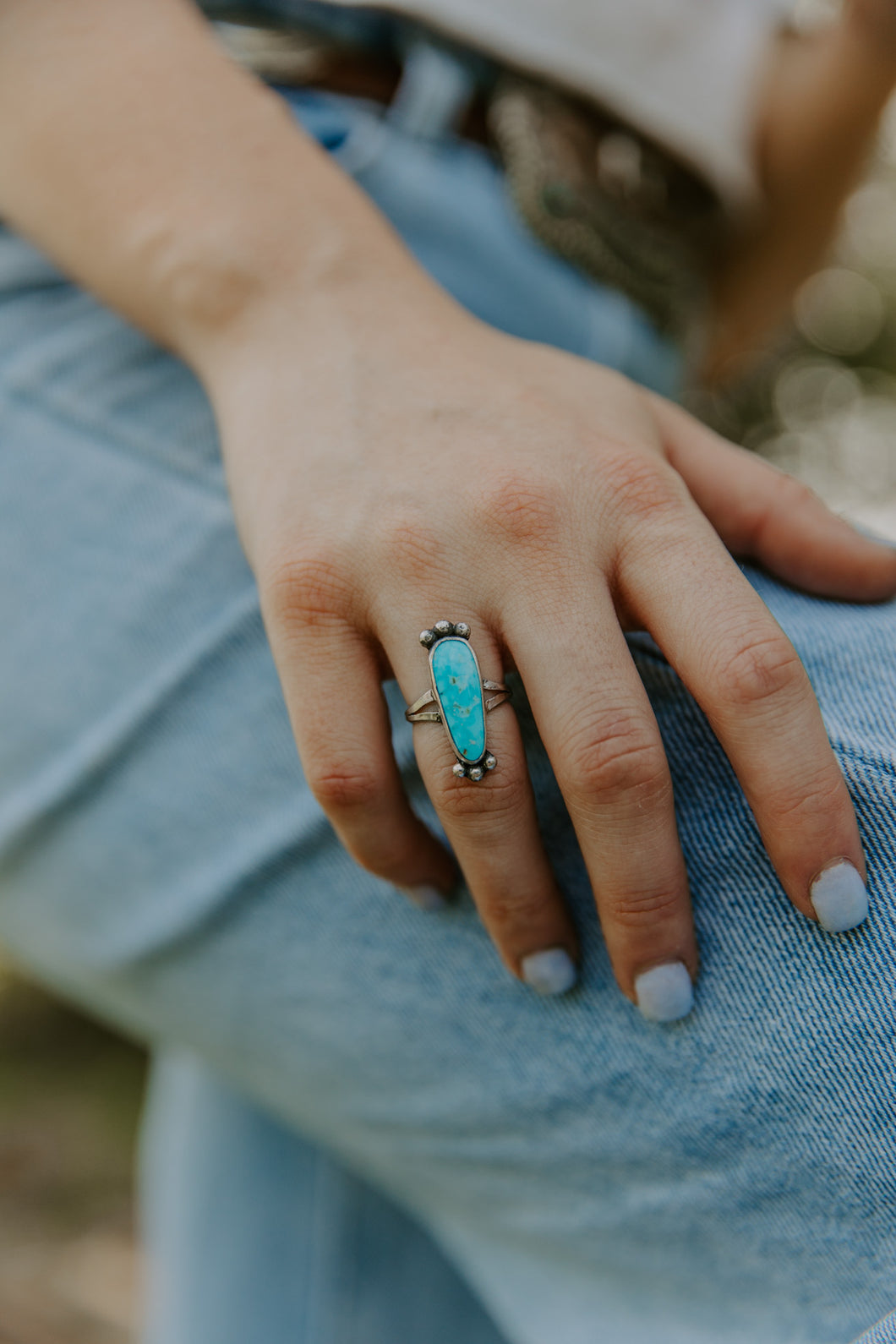 Kingman Turquoise Ring