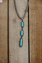 Load image into Gallery viewer, Dainty Triple Stone Pendant
