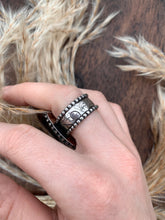 Load image into Gallery viewer, Whitewater and Pyrite Ring (9)
